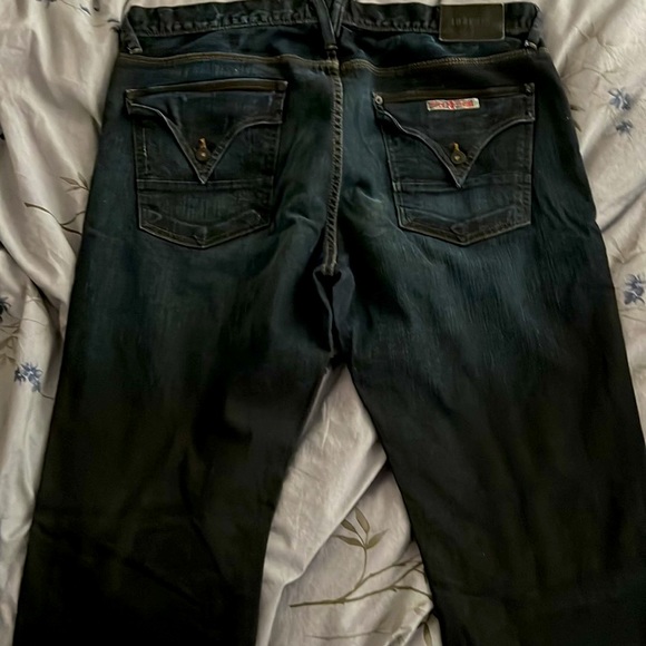 Hudson Clifton boot cut/straight dark wash jeans - Picture 6 of 6